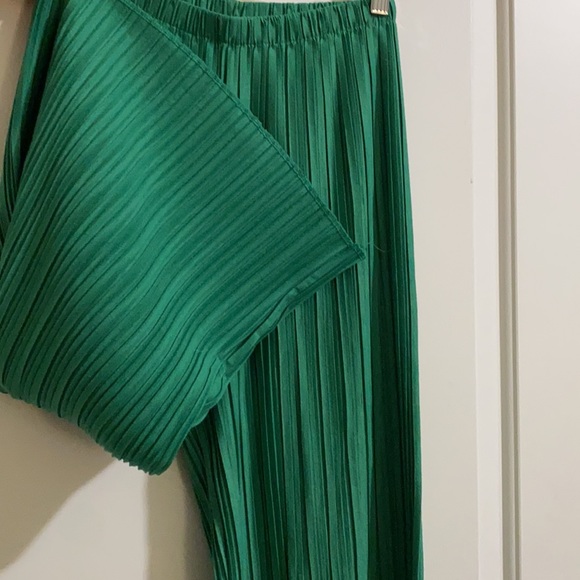 Zara Girl’s Pleated Wide Leg Pants - Picture 6 of 7
